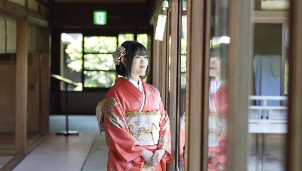 成人式前撮り（賓日館）