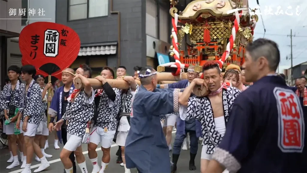 令和五年 松阪祇園まつり三社みこし