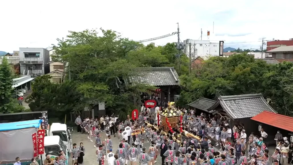 令和六年　松阪祇園まつり三社みこし
